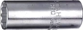 Klucze i nasadki - Stahlwille Nasadka 1/4" rozmiar 1/4", 12-kątna, długa - miniaturka - grafika 1
