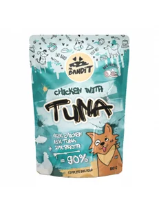 Mr. Bandit Chicken Tuna 180g duoproteinowa z kurczakiem i tuńćzykiem dla psów dorosłych - Mokra karma dla psów - miniaturka - grafika 1