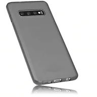 Etui i futerały do telefonów - mumbi Etui kompatybilne z Samsung Galaxy S10 etui na telefon komórkowy, przezroczyste, czarne - miniaturka - grafika 1