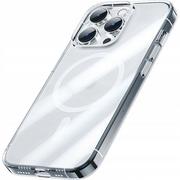Etui i futerały do telefonów - Benks Etui Magnetic Cristal + ochrona ekranu do iPhone 14 Pro przezroczyste - miniaturka - grafika 1
