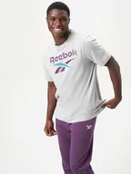 Koszulki męskie - Koszulka męska bawełniana Reebok Identity Big Logo Tee 100206031 XL Szara (1200143952917) - miniaturka - grafika 1