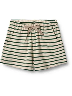 Wheat Szorty "Kalle" w kolorze beżowo-czarnym - Spodenki damskie - miniaturka - grafika 1