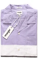 Koszule męskie - Męska koszula Wrangler SS RESORT SHIRT L - miniaturka - grafika 1