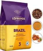 Kawa - LÖFBERGS BRAZIL ARABICA 100% KAWA ZIARNISTA 1KG - miniaturka - grafika 1