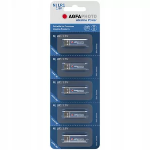 Agfa Bateria N / R1 5 szt. - Baterie i akcesoria - miniaturka - grafika 1