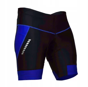Spodenki Rowerowe Stanteks SR0070 Czarno Niebieskie R. XL - Spodenki rowerowe - miniaturka - grafika 1