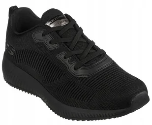 Skechers Buty Męskie Sportowe sneakersy Skechers Squad czarne 44 Eu - Sneakersy męskie - miniaturka - grafika 1