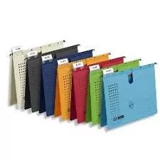 Hamelin Skoroszyt Elba  A4 zawieszkowy czerwony 100552097 - Pozostałe książki - miniaturka - grafika 2