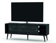 Szafki RTV - Drewniana Szafka Rtv Sonorous Retro Rtra-140-Blk-Bnw  Szerokość 140 Cm - miniaturka - grafika 1