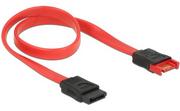 Kable komputerowe i do monitorów - Delock Przedłużacz SATA 20cm Czerwony 83952 - miniaturka - grafika 1