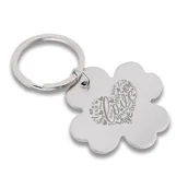 Breloki - Brelok do kluczy z grawerem Love Koniczynka 30 wzorów - miniaturka - grafika 1