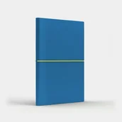 Notesy i bloczki - Like U Notatnik A5 Fun M kropki niebieski/cytrynowy - Like U - miniaturka - grafika 1