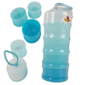 Akcesoria do karmienia - Regulowany pojemnik na mleko w proszku 4 komory 67N - miniaturka - grafika 1