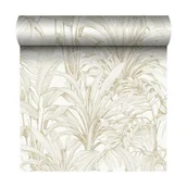 Tapety - Tapeta Matre A51402 liście beżowa winylowa na flizelinie - miniaturka - grafika 1