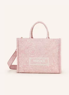 Torebki damskie - Versace Torba Shopper Barocco Athena rosa - grafika 1