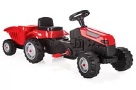 Jeździki dla dzieci - Artyk Traktor na pedały z przyczepą 1Y36RE 1Y36RE SAM ONE SIZE - miniaturka - grafika 1