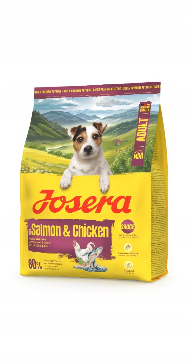 JOSERA Mini Salmon & Chicken - sucha karma dla psa - 3kg