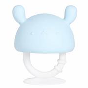 Gryzaki dla dzieci - Gryzak logopedyczny - grzybek Teether mashroom zabawka sensoryczna niebieska - miniaturka - grafika 1