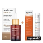 Zestawy kosmetyków damskich - Sesderma Azelac RU Liposomal Serum + C-VIT Eye Contour Cream ZESTAW Serum liposomowe 30 ml + Krem pod oczy 15 ml - miniaturka - grafika 1