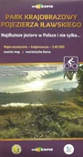 Mapy i plansze edukacyjne - Park Krajobrazowy Pojezierza Iławskiego. Mapa turystyczno-krajoznawcza 1:40 000 - miniaturka - grafika 1