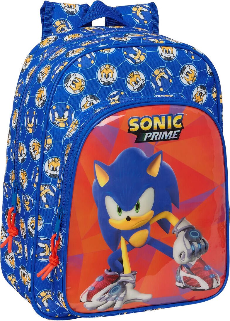 Plecak szkolny Sonic Prime Blue 26 x 34 x 11 cm