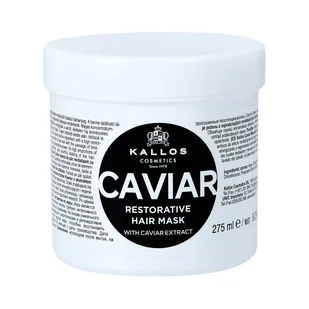 KALLOS KJMN Caviar Rewitalizująca maska do włosów z kawiorem 275ml - Maski do włosów KALLOS KJMN Caviar Rewitalizująca maska do włosów z kawiorem 275ml - Maski do włosów - miniaturka - grafika 1