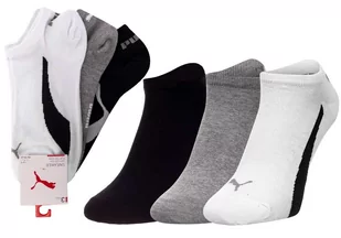 PUMA  SKARPETY SKARPETKI STOPKI 3 PARY 907951 02 - Rozmiar: 35-38 - Skarpetki damskie - miniaturka - grafika 1