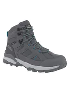 Buty trekkingowe damskie - Jack Wolfskin Botki turystyczne "Trail Hiker" w kolorze szarym - miniaturka - grafika 1