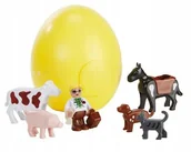 Zabawy w naśladowanie dorosłych - Playtive jajko niepodzianka weterynarz 8 elementów NOWY - miniaturka - grafika 1