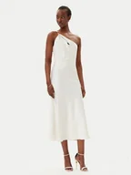 Sukienki - Imperial Sukienka koktajlowa ADOJJBA Biały Regular Fit - miniaturka - grafika 1