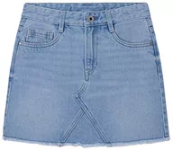 Spódnice - Pepe Jeans Spódnica dziewczęca Kourtney, Niebieski (Denim-pr0), 14 lat - miniaturka - grafika 1