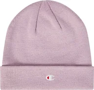 Czapki damskie - Czapka Champion Beanie Cap różowa 806065 VS100 - miniaturka - grafika 1