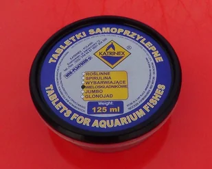 Katrinex POKARM TABLETKI WIELOSKŁADNIKOWE 125 ML - Pokarm dla ryb - miniaturka - grafika 1