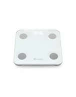 Wagi łazienkowe - Waga diagnostyczna bluetooth TrueLife FitScale W1 BT biała kolorowy LCD 0,2 ~ 180 kg iOS, System Android - miniaturka - grafika 1