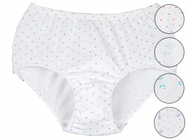 ANGELIKA MAJTKI DAMSKIE BIAŁY 6 SZT. ROZ. M