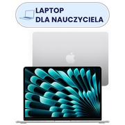 Laptopy - Laptop APPLE MacBook Air 2024 13.6" M3 8GB RAM 256GB SSD macOS Srebrny - miniaturka - grafika 1