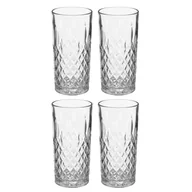Szklanki - Secret De Gourmet Komplet wysokich szklanek typu tumbler CHARLES, 300 ml - miniaturka - grafika 1