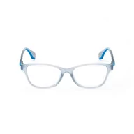 Okulary przeciwsłoneczne - adidas ORIGINALS OR5048@51084#, Shiny Light Blue, Regular dla kobiet, Shiny Light Blue - miniaturka - grafika 1