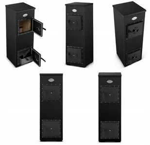 Kominek wolnostojący stalowy 5-7kW (kolor: czarny, średnica wylotu spalin: 130 mm) - spełnia anty-smogowy EkoProjekt 99680076 - Kominki wolnostojące - miniaturka - grafika 2