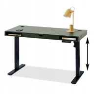 Biurka - Mebel-Partner Otso 120 Zielony Blat - miniaturka - grafika 1