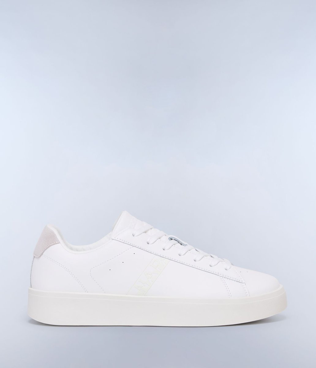 sneakers uomo napapijri np0a4iqk onyx 002 bright white