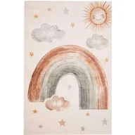 Dywany dla dzieci - Dywan dziecięcy 3d Dywilan Luna 4 40426 Rainbow - miniaturka - grafika 1