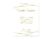 Wesele i ślub - Etykiety personalizowane na butelkę z Wódką Weselną - 9 szt. - miniaturka - grafika 1