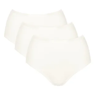 BAWEŁNIANE majtki Z WYSOKIM STANEM Sloggi GO Daily Cotton Highwaist 3P S - Majtki damskie - miniaturka - grafika 1
