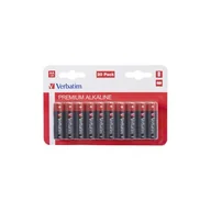 Baterie i akcesoria - Verbatim Baterie alkaliczne AA 1,5 V (AA-LR6 Mignon) - ilość: 20 W125883314 - miniaturka - grafika 1