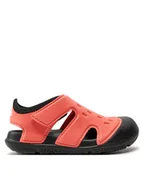 Buty dla dziewczynek - Reima Sandały 5400070A Czerwony - miniaturka - grafika 1
