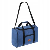 Torebki damskie - TORBA KLAPA DO SAMOLOTU 40X20X25 BAGAŻ PODRĘCZNY NIEBIESKA - miniaturka - grafika 1