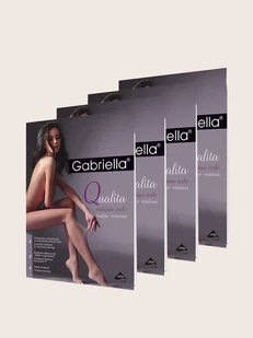 Zestaw 4 sztuk rajstop Qualita - Koszulki i topy damskie Zestaw 4 sztuk rajstop Qualita - Koszulki i topy damskie - miniaturka - grafika 1