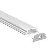 Taśmy LED - Profil Aluminiowy V-TAC 2mb Anodowany Do taśm LED ELASTYCZNY GIĘTKI 18x6mm VT-8138 - miniaturka - grafika 1