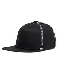 Czapki damskie - Czapka z daszkiem EA7 Emporio Armani 7X000054 AF13265 UC001 Czarny - miniaturka - grafika 1
